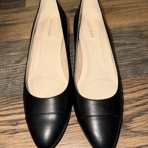 Cole Haan Women's Black Leather Heels